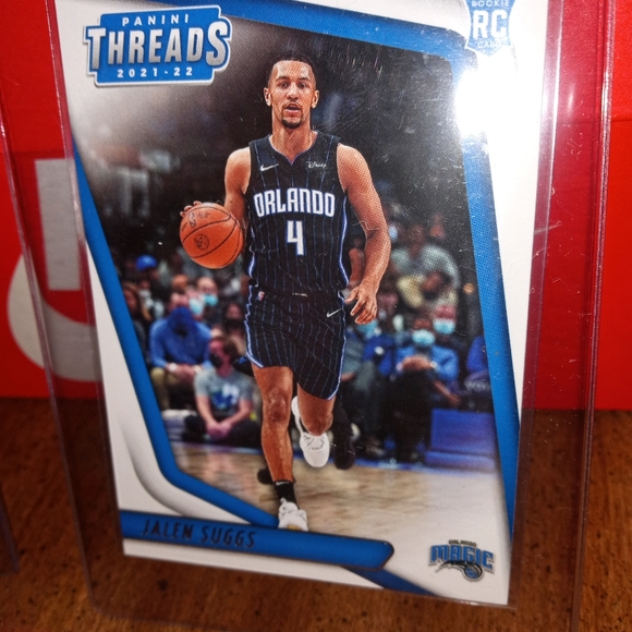 Keon Johnson pink Jalen Suggs and Scottie Barnes rookies - Picture 5 of 6